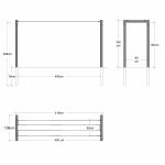 Bild von Plus Cubic Trockengestell - Modell 2 - schwarze Edition