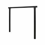 Image de Plus Cubic Schaukelgestell 268 x 9 x 209 cm schwarze Edition