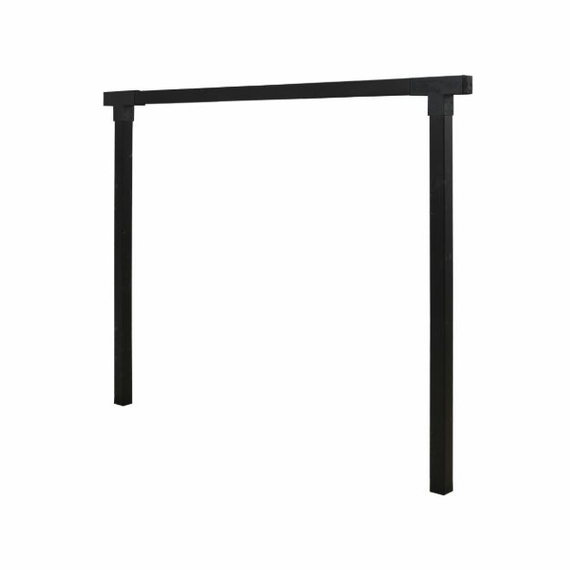 Image de Plus Cubic Schaukelgestell 268 x 9 x 209 cm schwarze Edition